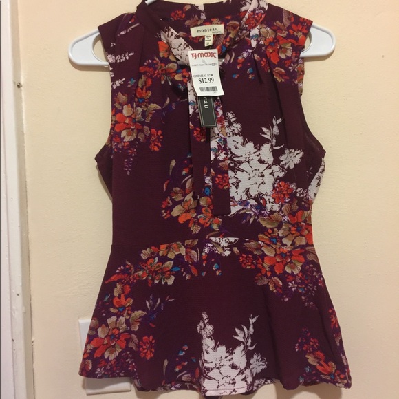 Cute flare flower blouse - Picture 2 of 2